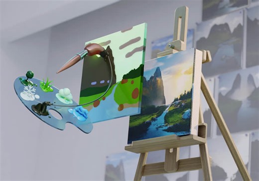 Nvidia's latest AI technology transforms words into realistic images