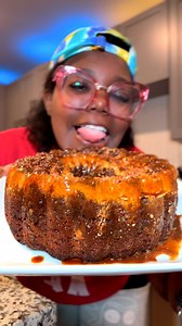 The “impossible cake,” also known as “pastel imposible” in Spanish, is a popular Mexican dessert that features a unique baking characteristic: the layers of flan and chocolate cake invert during the baking process. This delightful dessert is also commonly referred to as “chocoflan.” | Authenticteecee