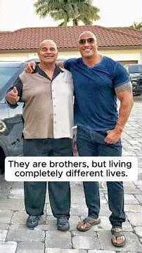 They are brothers, but livingcompletely different lives.