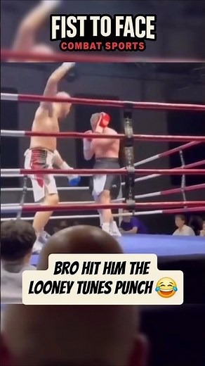 The old classic looney tunes punch 😂 #boxing