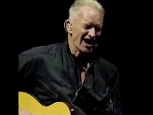 Sting sings “God Only Knows”