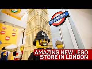 London's first Lego store is the biggest in the world