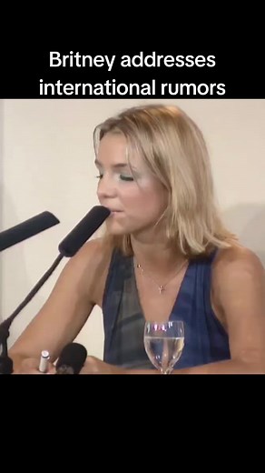 Britney Spears Addresses International Rumors at UK Conference