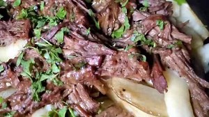 Easy beef poutine loaded with backyard flavor