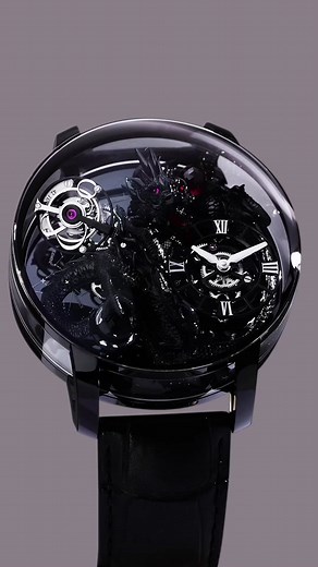 The ultimate artistry and haute horlogerie. Everything on display in the Jacob & Co. Astronomia Dragon is finished to the highest level #jacobandco #dragon #watches #luxury