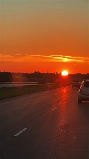 No words needed #sunset #highway #road #life #fyp