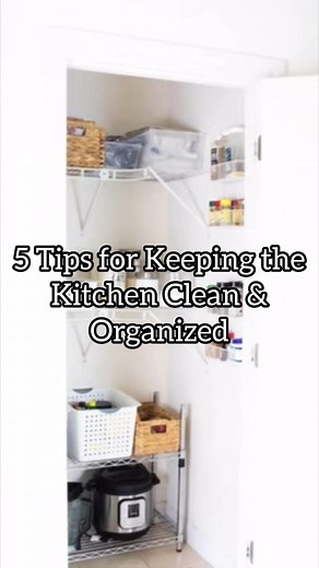 4.5K views · 36 reactions | 識 5 tips for keeping the kitchen clean...
