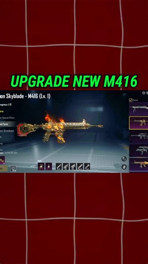 New M416 Upgrade Fire M416 | #bgmishorts