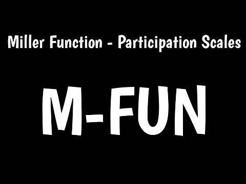 Miller Function & Participation Scales | M-FUN-PS |