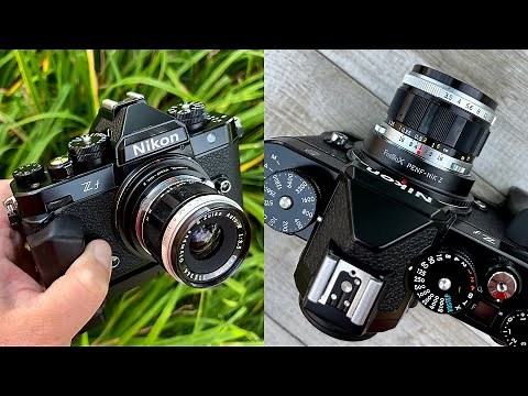 Adapting a Tiny Pen F Lens to your Nikon Z Camera