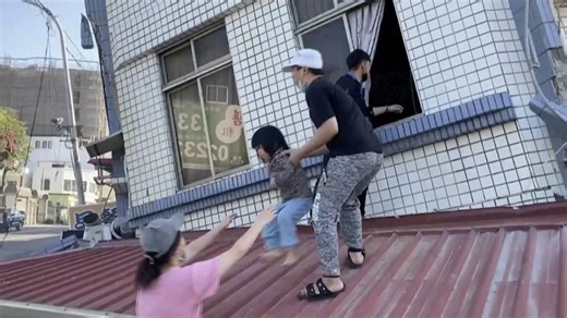 Vídeo. NO COMMENT: Así se ha vivido el terremoto de Taiwán