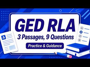 GED RLA Reading Practice