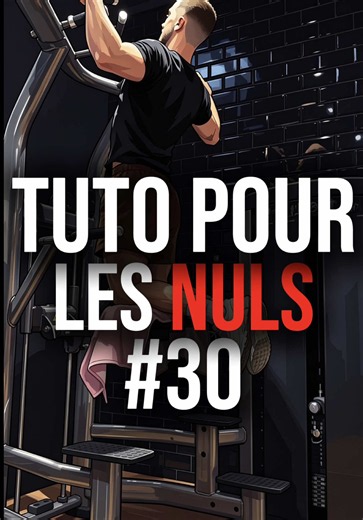 Tuto pour les Nuls Épisode 30👀 Aujourd’hui on voit les tractions assistées. Parce que tout le monde veut faire des tractions… mais faut bien commencer quelque part. 😅 Dans cette vidéo : 👉 Réglage de l’assistance 👉 Placement des mains 👉 Traction scapulaire 👉 Poitrine sortie, épaules abaissées 👉 Tirer avec les coudes vers le bas 👉 Contrôler la descente 💡 Petit tips : Au fil du temps, essaye de réduire progressivement l’assistance. Le but n’est pas de devenir meilleur sur la machine… Le bu