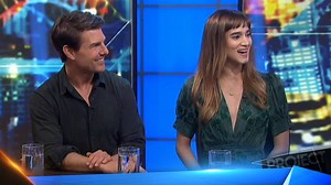 Sofia Boutella and Tom Cruise talk through the creation of The Mummy! WATCH the full chat: http://bit.ly/2qfnzGh | The Project