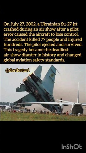 How Pilot Error Caused the Deadliest Air Show Crash, #history #facts #airplane #airshow #shorts