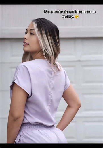 No confunda un lobo con un husky. 😏😮‍💨 #desafiosigloxxi #viraltiktok #mellizamalvada #colombia🇨🇴