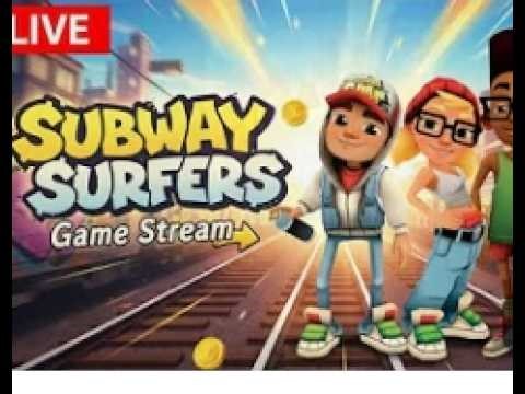 🔴 Live Subway Surfers : 1million coin , world record