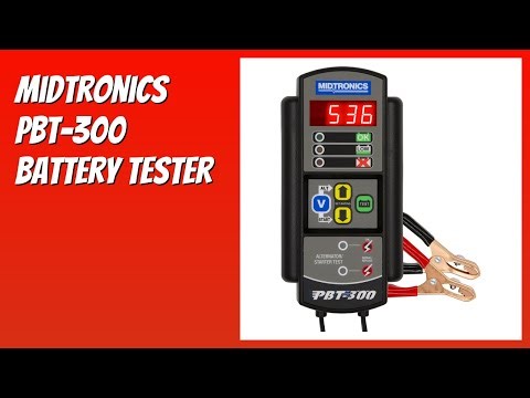 REVIEW (2025): Midtronics PBT-300 Battery Tester. Features