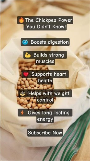 5 Reasons To Eat Chickpeas Every Day!