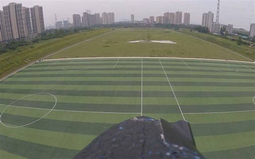 新场地试飞64涵道K8教练机，Gopro表现不错。