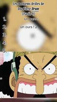 Funny moments from One Piece Drum (Part 4) #viral #funny #onepiece #ranking