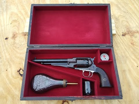 Custom Black Powder Revolver Presentation Boxes By BlackPowderShooter44