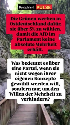 Wahl ohne eigene Inhalte? #deutschland #geldpolitik #klimapolitik