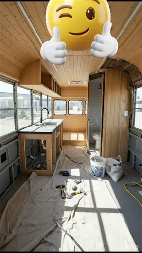 This Old Bus Became a Livable Home #beforeandafter