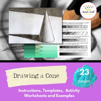 Shading a Cone – Form Drawing & Shading Workbook