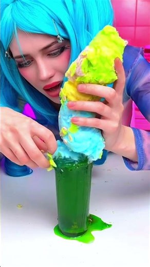 Satisfying Candy Cotton Science ⏰✨ #Satisfying #Viral