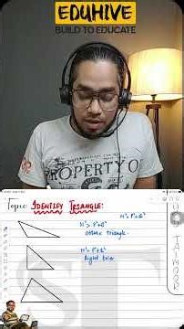 Triangle Type Using Side Lengths | Quick Maths #mathshorts #olevelmaths #triangle #mathswithsyed