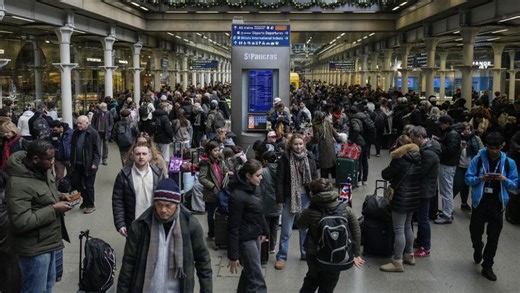 "Blockout" in the English Channel, chaos on the "Eurostar" train line! Many trips are canceled, others are delayed!