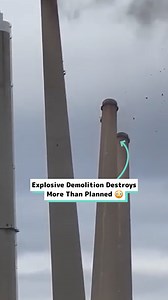Power plant demolition didn't go to plan 😨🏢 | Craft Factory