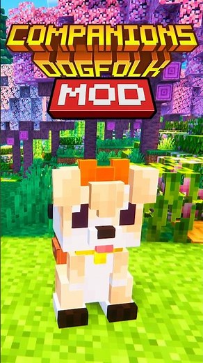 Minecraft 1.21.5: Os Novos Cachorrinhos do Minecraft!!! - Companions - Dogfolk MOD [JAVA]
