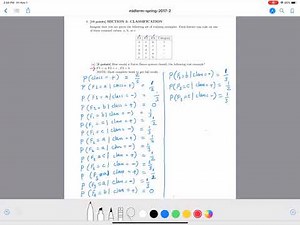 Naive Bayes: Example Problem