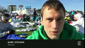 A Year Later, It’s Old Glory in Boston Marathon