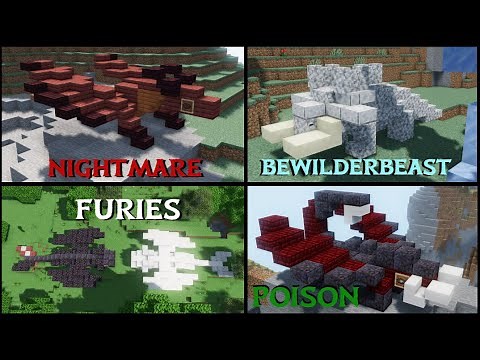 Minecraft: How to Train your Dragon Builds!