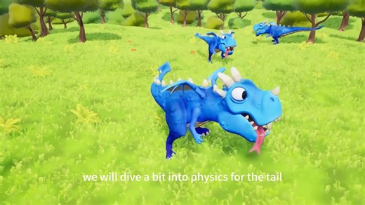 Full Body IK Procedural Dragon Animations