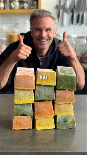 Our secret to meal prep! 1 hour to make 3 dishes and 12 healthy plant-based meals 💯#ad