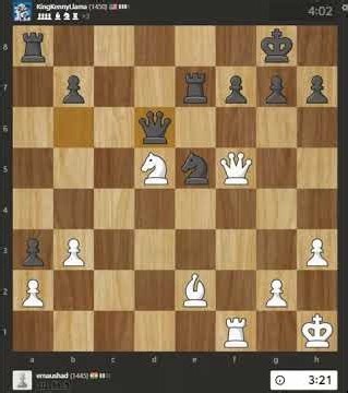 A Blitz Game at 1445 | Chess Play