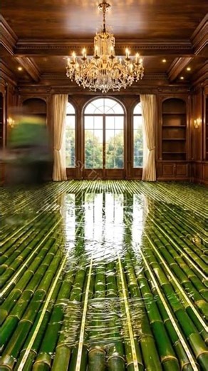 “green bamboo flooring installation”