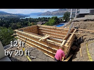 How to build a concrete pool