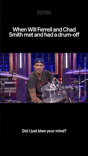 Will Ferrell and Chad Smith's Drum Battle on The Tonight Show