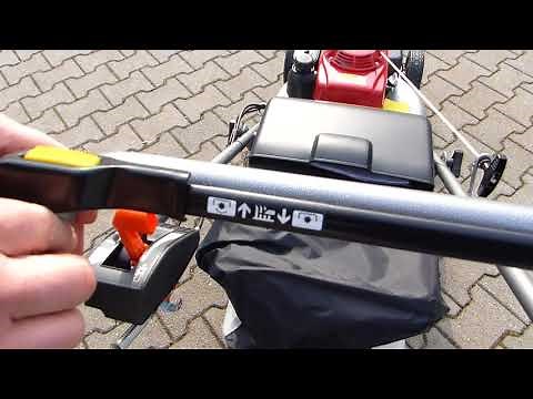 Honda HRD 536 petrol lawn mower explained in detail
