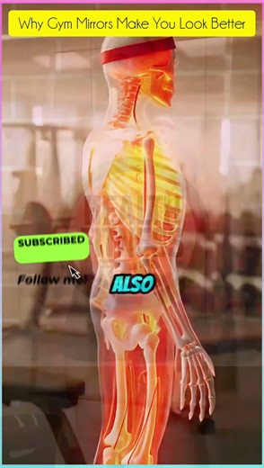 gym mirror illusion | why do I look better in gym mirrors | gym mirror trick | gym lighting hack