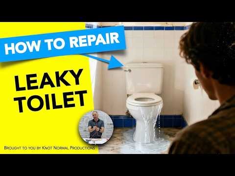 Toilet Leaking? Here’s How to Diagnose and Fix the Problem | DIY with Kevin