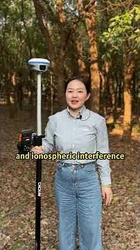 CHCNAV Test the GNSS performance of i89 Pocket Visual RTK in dense forest