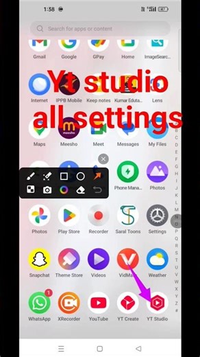 Yt studio all settings| How to do you tube studio all settings #youtube #viral #yt #tricks #hack