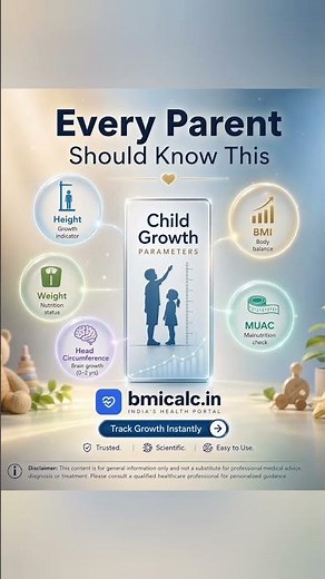 👶 “Is Your Child Growing Normally? Check These 5 Parameters!” | Child growth | child growth chart