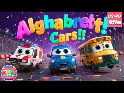 Alphabet Cars Song 🚙 ABC Learning & Vehicle Sounds for Toddlers|CoCo Tv